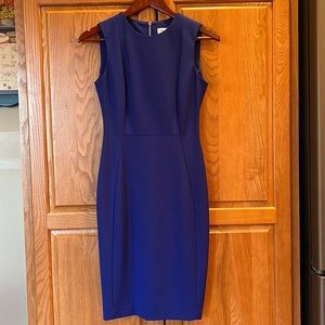 Calvin Klein size 2 royal blue dress